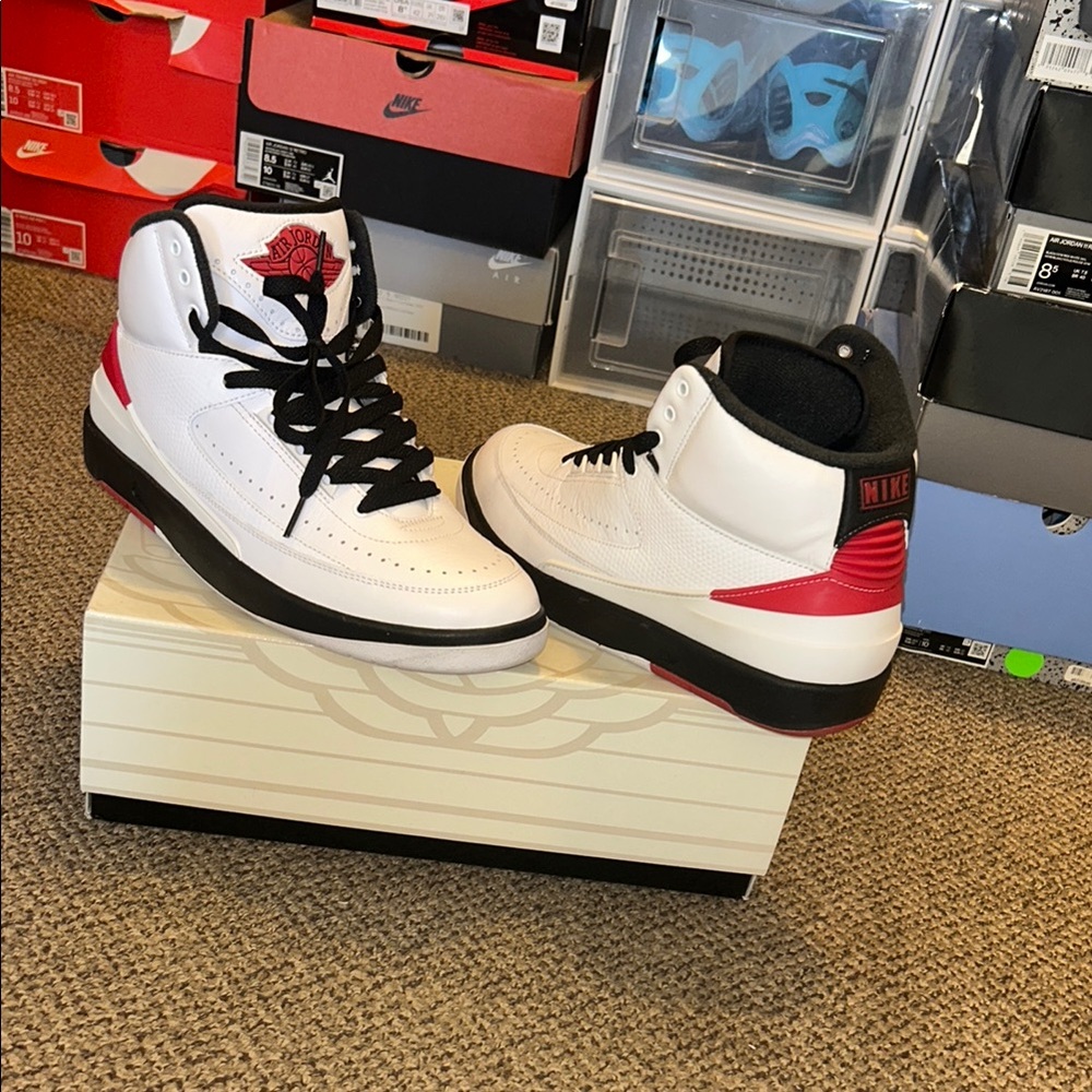 Nike Air Jordan 2 Retro White/Red